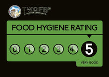 Load image into Gallery viewer, Novelty Bar Sign - Food Rating Bar Sticker Custom Signs from Twofb.com signs for bars