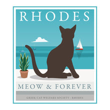 Load image into Gallery viewer, Official GCWS Rhodes Meow & Forever Cat T-Shirt Unisex-01 Custom Signs from Twofb.com signs for bars