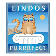 Load image into Gallery viewer, Official GCWS Rhodes Purrrfect Cat T-Shirt Ladies Custom Signs from Twofb.com signs for bars
