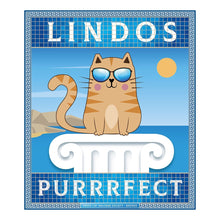 Load image into Gallery viewer, Official GCWS Rhodes Purrrfect Cat T-Shirt Ladies Custom Signs from Twofb.com signs for bars
