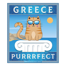 Load image into Gallery viewer, Official GCWS Rhodes Purrrfect Cat T-Shirt Ladies Custom Signs from Twofb.com signs for bars
