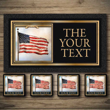 Load image into Gallery viewer, Stars & Stripes bar runner, Custom bar mats, Personalised beer mats, Bar coasters