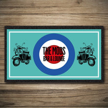 Load image into Gallery viewer, Personalised Bar Mats | Custom Bar Runners | The MODS | Bar Signs