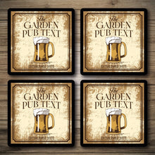 Load image into Gallery viewer, Personalised Bar Mats | Drip Mats | Custom Bar Runners | Garden Pub
