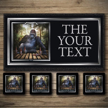 Load image into Gallery viewer, Personalised Bar Mats | Drip Mats | Custom Bar Runners | Gorilla Inn