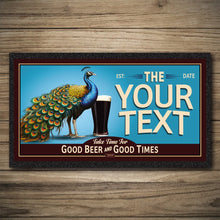 Load image into Gallery viewer, Personalised Bar Mats | Drip Mats | Custom Bar Runners | Peacock Inn