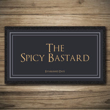 Load image into Gallery viewer, Personalised Bar Mats | Drip Mats | Custom Bar Runners | Spicy Bastard