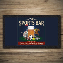 Load image into Gallery viewer, Personalised Bar Mats | Drip Mats | Custom Bar Runners | Sports Bar