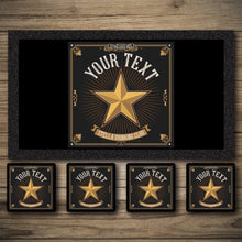 Load image into Gallery viewer, Personalised Bar Mats | Drip Mats | Custom Bar Runners | Star Inn