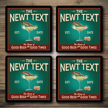 Load image into Gallery viewer, Personalised Bar Mats | Drip Mats | Custom Bar Runners | The Pickled Newt