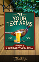 Load image into Gallery viewer, Pheasant Plucker | Bar Sign Custom Signs from Twofb.com Pub sign design
