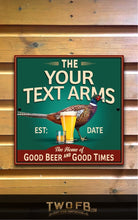 Load image into Gallery viewer, Pheasant Plucker | Bar Sign Custom Signs from Twofb.com Pub sign design
