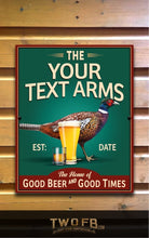 Load image into Gallery viewer, Pheasant Plucker | Bar Sign Custom Signs from Twofb.com Pub sign design