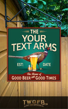 Load image into Gallery viewer, Pheasant Plucker | Bar Sign Custom Signs from Twofb.com Pub sign design