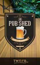 Load image into Gallery viewer, Pub Shed Personalised Bar Sign Custom Signs from Twofb.com pub shed signs