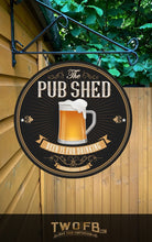 Load image into Gallery viewer, Pub Shed Personalised Bar Sign Custom Signs from Twofb.com signs for bars
