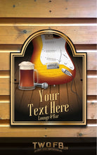 Load image into Gallery viewer, Rockers Retreat Personalised Bar Sign Custom Signs from Twofb.com bar signs made to order
