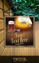 Load image into Gallery viewer, Rockers Retreat Personalised Bar Sign Custom Signs from Twofb.com Hanging Pub Sign