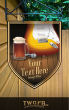 Load image into Gallery viewer, Rockers Retreat Personalised Bar Sign Custom Signs from Twofb.com Hanging pub sign