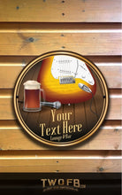Load image into Gallery viewer, Rockers Retreat Personalised Bar Sign Custom Signs from Twofb.com pub signs UK
