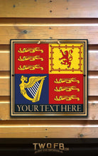 Load image into Gallery viewer, Royal Standard Personalised Bar Sign Custom Signs from Twofb.com signs for bars