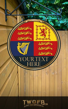 Load image into Gallery viewer, Royal Standard Personalised Bar Sign Custom Signs from Twofb.com Custom Bar signs