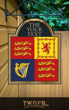 Load image into Gallery viewer, Royal Standard Personalised Bar Sign Custom Signs from Twofb.com barsigns uk