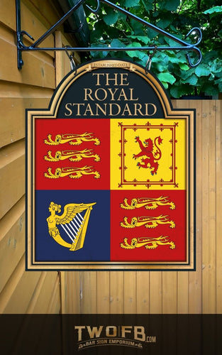 Royal Standard | Personalised Bar Sign | Traditional Bar signs