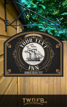 Load image into Gallery viewer, Ship Inn/Nautical Pub Sign/ Pub Sign/Bar Sign/Home bar sign/Pub sign for outside/Custom pub sign/Home Bar/Pub Décor/Military Bar Signs/Custom Bar signs/Barsigns UK/ Man Cave/ Mess Sign/ Bar Runner/ Beer Mats/ Hanging pub sign/ Custom sign/ Garden Signs/Pub signs