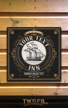 Load image into Gallery viewer, Ship Inn/Nautical Pub Sign/ Pub Sign/Bar Sign/Home bar sign/Pub sign for outside/Custom pub sign/Home Bar/Pub Décor/Military Bar Signs/Custom Bar signs/Barsigns UK/ Man Cave/ Mess Sign/ Bar Runner/ Beer Mats/ Hanging pub sign/ Custom sign/ Garden Signs/Pub signs