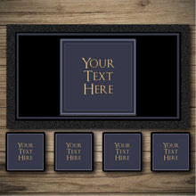 Load image into Gallery viewer, Custom bar runners, Personalised beer mats, bar runner & coasters