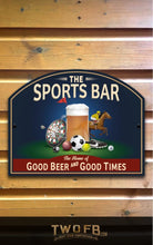 Load image into Gallery viewer, Vintage Bar Sign | Pub Signs | funny bar sign | Hanging Signs | sports bar sign