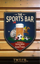 Load image into Gallery viewer, Vintage Bar Sign | Pub Signs | funny bar sign | Hanging Signs | sports bar sign