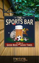 Load image into Gallery viewer, Vintage Bar Sign | Pub Signs | funny bar sign | Hanging Signs | sports bar sign