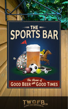 Load image into Gallery viewer, Vintage Bar Sign | Pub Signs | funny bar sign | Hanging Signs | sports bar sign