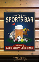 Load image into Gallery viewer, Vintage Bar Sign | Pub Signs | funny bar sign | Hanging Signs | sports bar sign
