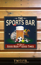 Load image into Gallery viewer, Vintage Bar Sign | Pub Signs | funny bar sign | Hanging Signs | sports bar sign