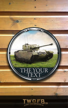 Load image into Gallery viewer, Pub Sign/Pub/Home bar sign/Pub sign for outside/Custom pub sign/Home Bar/Pub Décor/Personalised Metal/Custom Bar signs/Barsigns UK/ Man Cave/ Bar/ Bar Runner/ Beer Mats/ Hanging pub sign/ Custom sign/ Garden Signs/Pub signs/Tank Inn