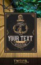 Load image into Gallery viewer, Traditional Bar Sign/Army Pub Sign/Navy Pub Sign/RAF Pub Sign/Home bar sign/Pub sign for outside/Custom pub sign/Home Bar/Pub Décor/Military Bar Signs/Custom Bar signs/Barsigns UK/ Man Cave/ Mess Sign/ Bar Runner/ Beer Mats/ Hanging pub sign/ Custom sign/ Garden Signs/Pub signs