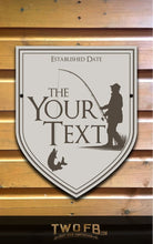 Load image into Gallery viewer, The Anglers Retreat Personalised Bar Sign Custom Signs from Twofb.com sign bar