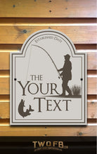 Load image into Gallery viewer, The Anglers Retreat Personalised Bar Sign Custom Signs from Twofb.com Traditional Bar signs