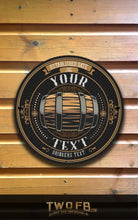 Load image into Gallery viewer, Traditional Bar Sign/Army Pub Sign/Navy Pub Sign/RAF Pub Sign/Home bar sign/Pub sign for outside/Custom pub sign/Home Bar/Pub Décor/Military Bar Signs/Custom Bar signs/Barsigns UK/ Man Cave/ Mess Sign/ Bar Runner/ Beer Mats/ Hanging pub sign/ Custom sign/ Garden Signs/Pub signs