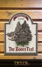 Load image into Gallery viewer, The Boars Head Personalised Bar Sign Custom Signs from Twofb.com signs for bars