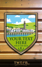 Load image into Gallery viewer, The Bridge Personalised Bar Sign Custom Signs from Twofb.com outdoor bar signs