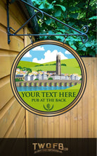 Load image into Gallery viewer, The Bridge Personalised Bar Sign Custom Signs from Twofb.com Pub signs