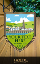 Load image into Gallery viewer, The Bridge Personalised Bar Sign Custom Signs from Twofb.com Hanging Pub Sign