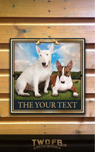 Load image into Gallery viewer, The Bullie Arms Personalised Bar Sign Custom Signs from Twofb.com Pubs signs UK
