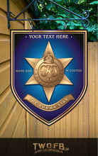 Load image into Gallery viewer, The Burma Star Personalised Bar Sign Custom Signs from Twofb.com Home bar signage