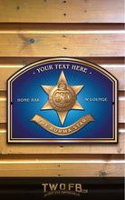 Load image into Gallery viewer, The Burma Star Personalised Bar Sign Custom Signs from Twofb.com Pub signs UK