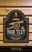 Load image into Gallery viewer, Traditional Pub Sign/ Pub Sign/Bar Sign/Home bar sign/Pub sign for outside/Custom pub sign/Home Bar/Pub Décor/Military Bar Signs/Custom Bar signs/Barsigns UK/ Man Cave/ Mess Sign/ Bar Runner/ Beer Mats/ Hanging pub sign/ Custom sign/ Garden Signs/Pub signs